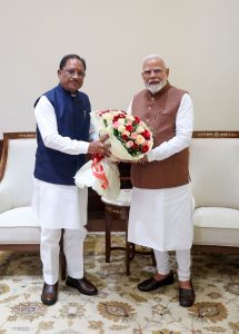 CM Sai with PM Modi