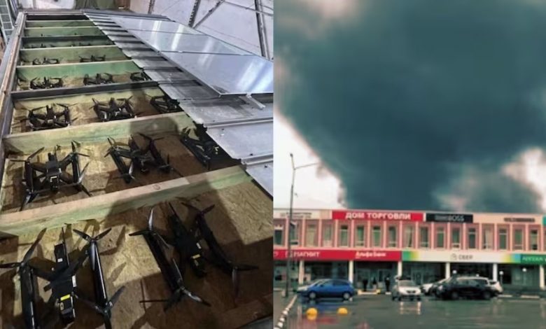 Ukraine Drone Attack on Russia