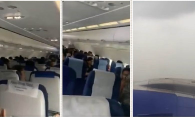 Raipur To Delhi IndiGo Flight Turbulence