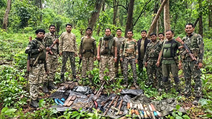 NAXAL DUMP BUST